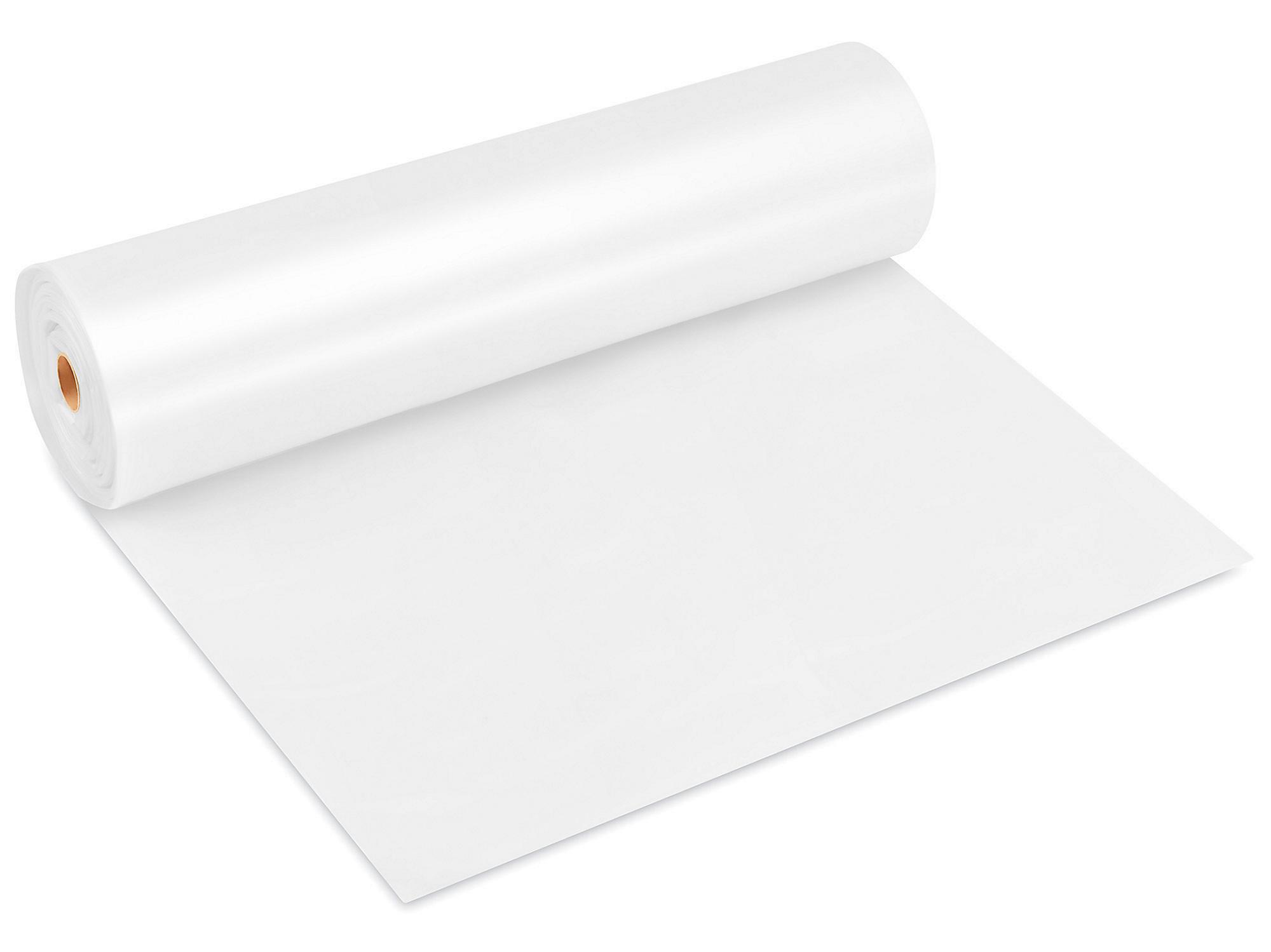 Clear Poly Sheeting - 6 Mil, 6' x 100'.