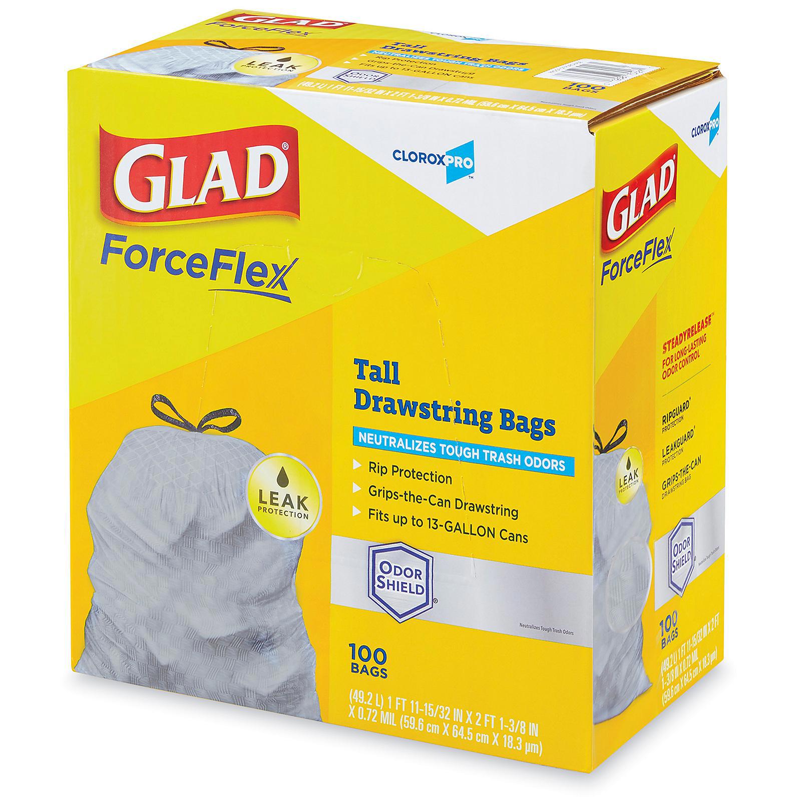 Glad ForceFlex OdorShield Trash Bags
