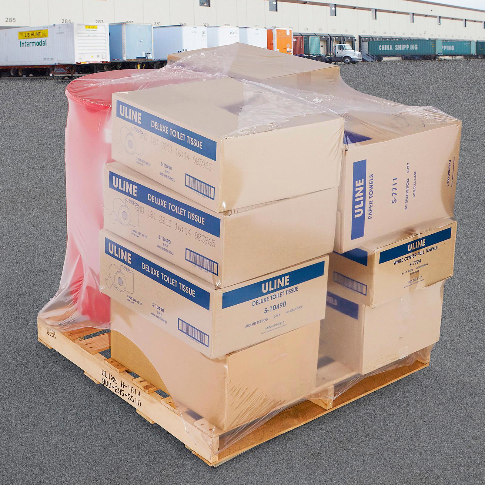 Shrink Pallet Bags - 4 Mil, 44 x 44 x 66