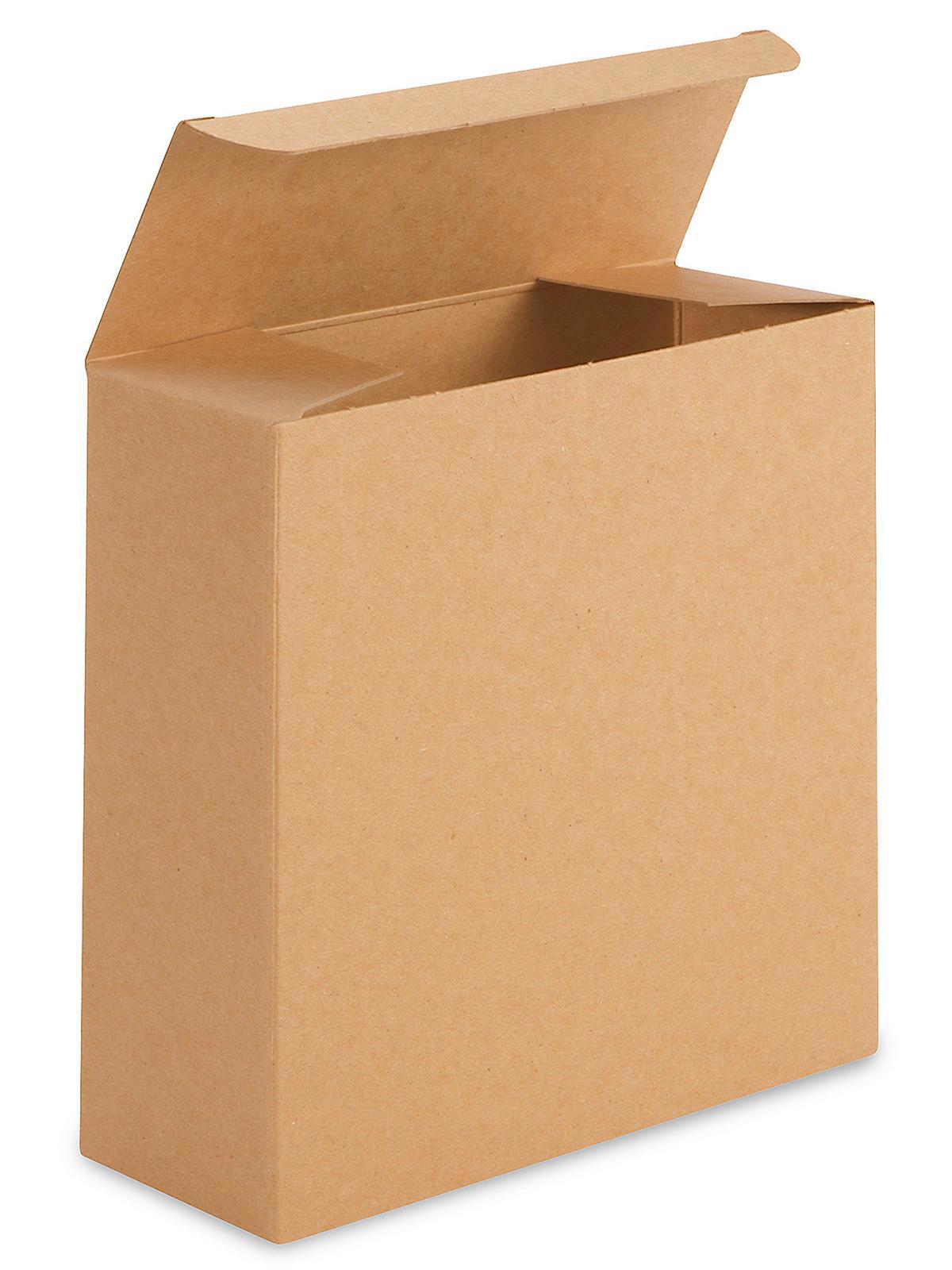 Reverse Tuck Cartons - Kraft, 8 x 3 x 8