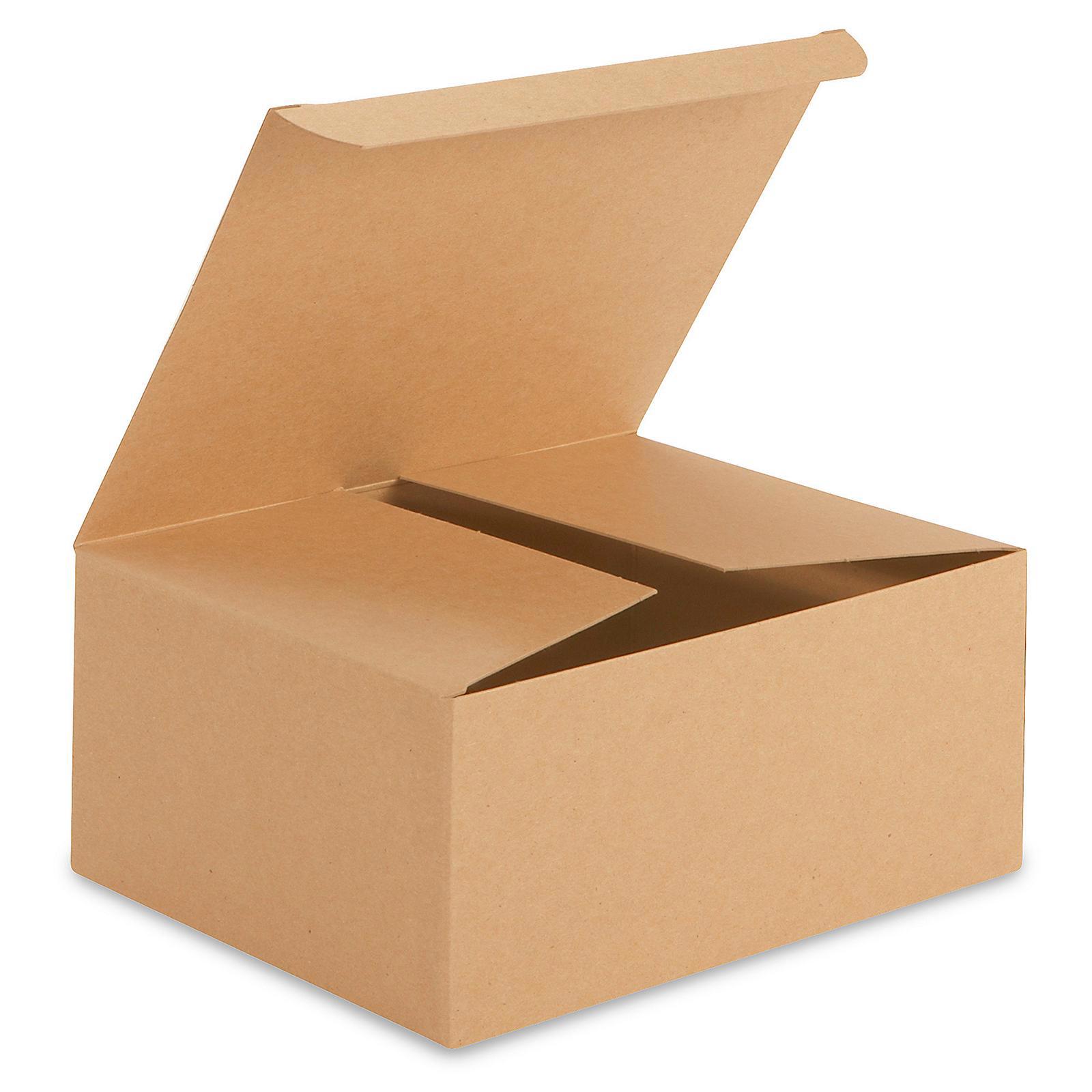 Reverse Tuck Cartons - Kraft, 9 x 7 x 4