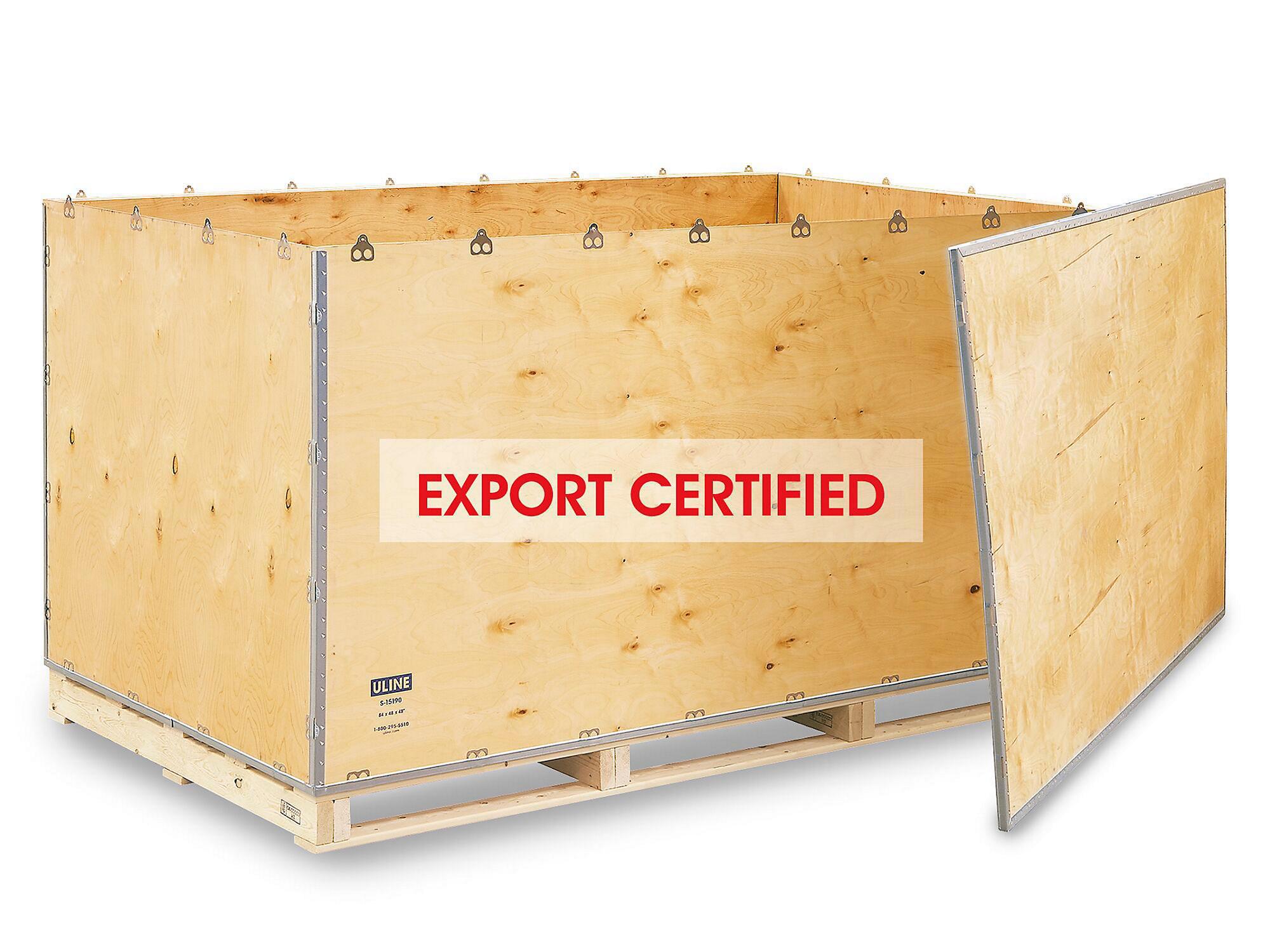 Wood Crate - 84 x 48 x 48