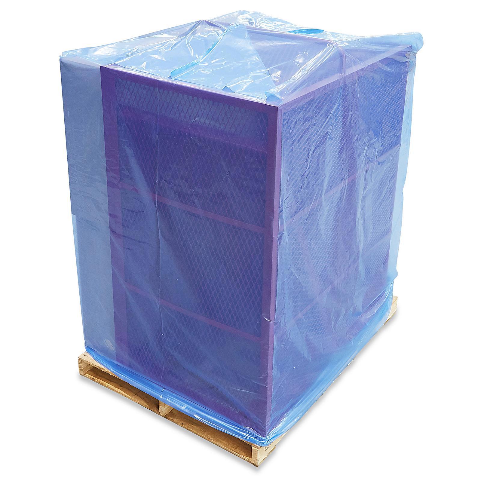 VCI Gusseted Poly Bags - 4 Mil, 54 x 44