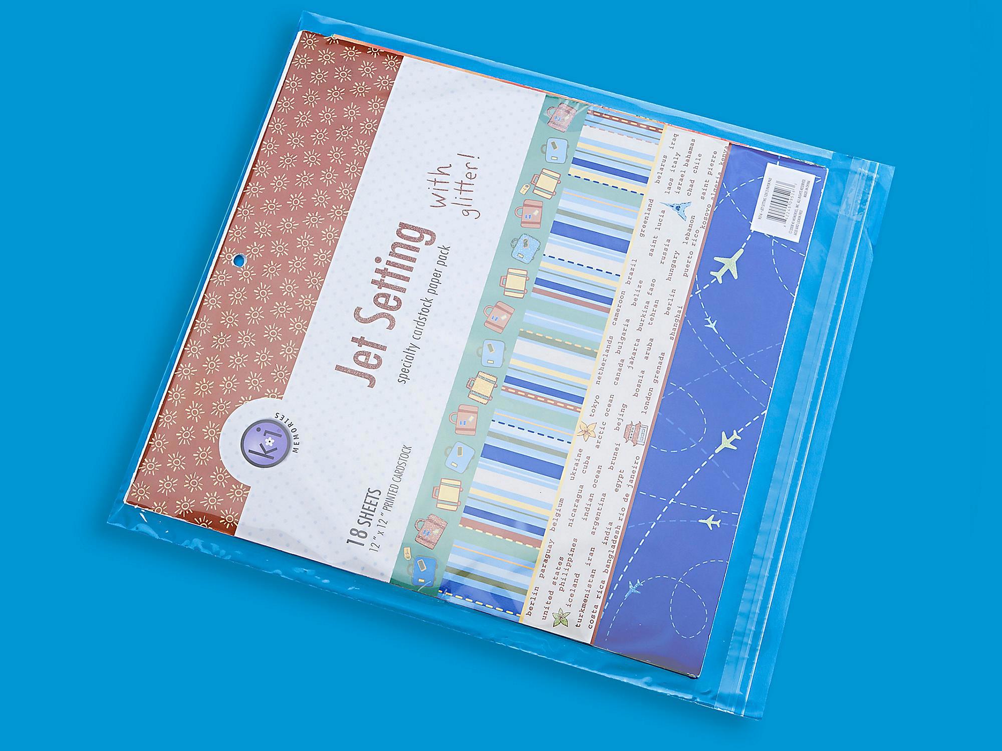 Resealable Polypropylene Bags - 1.5 Mil,