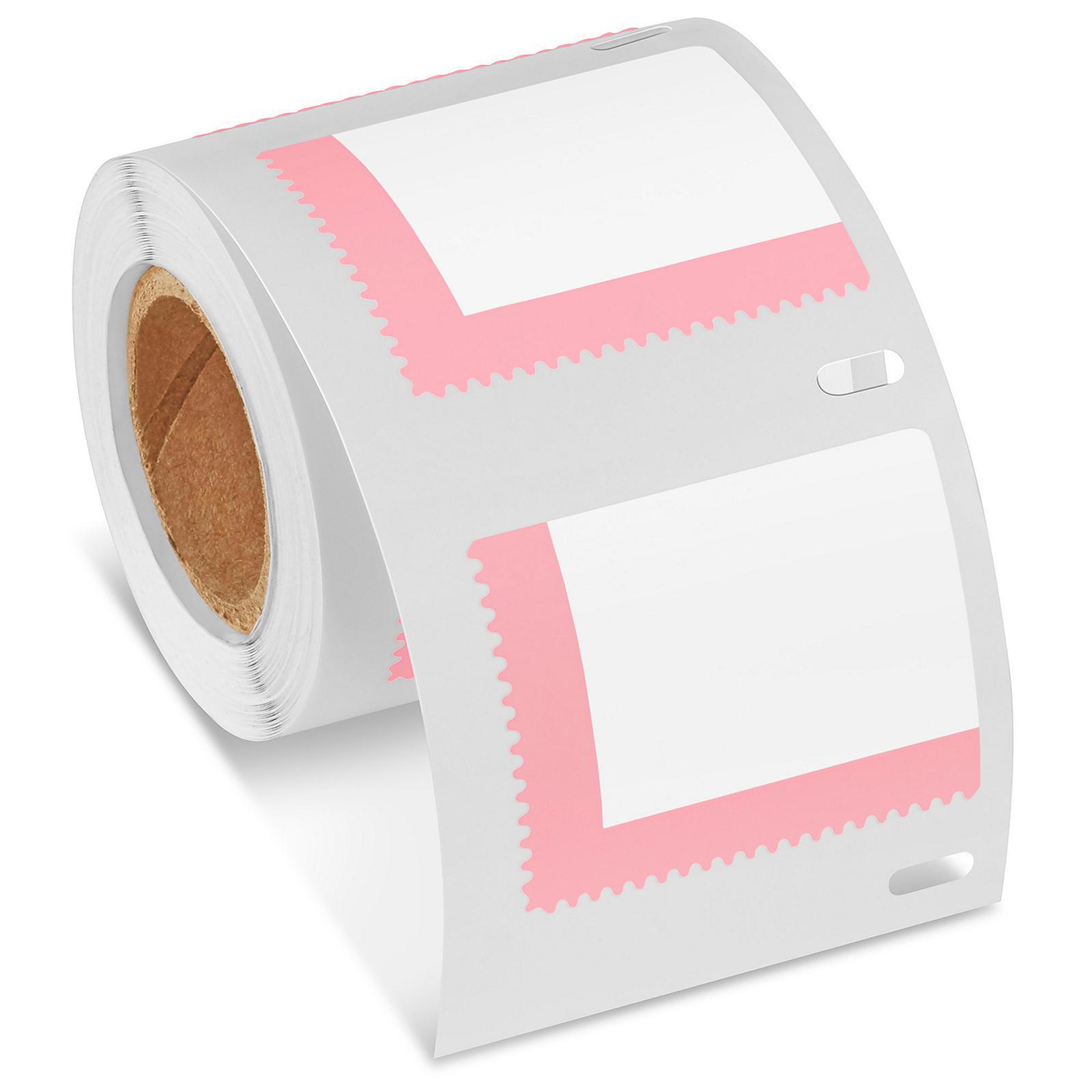 Uline Mini Printer Labels - White Paper,