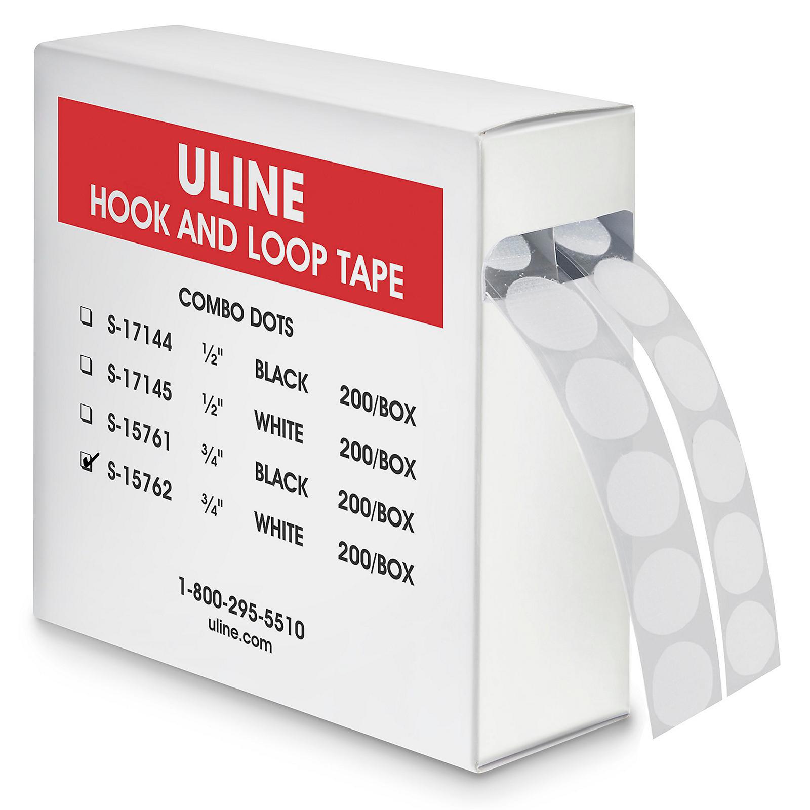 Uline Hook and Loop Dots Combo Pack - 3