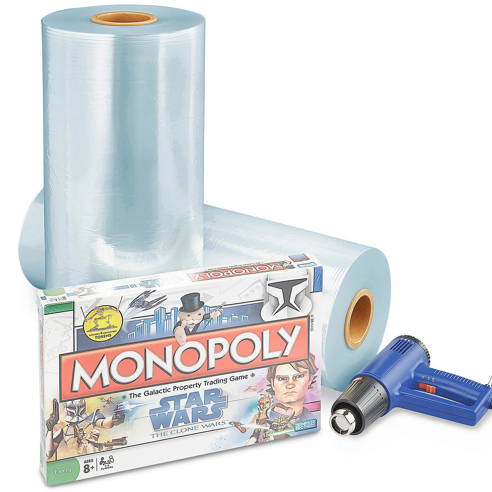 Uline PVC Shrink Film Roll - 60 gauge, 2