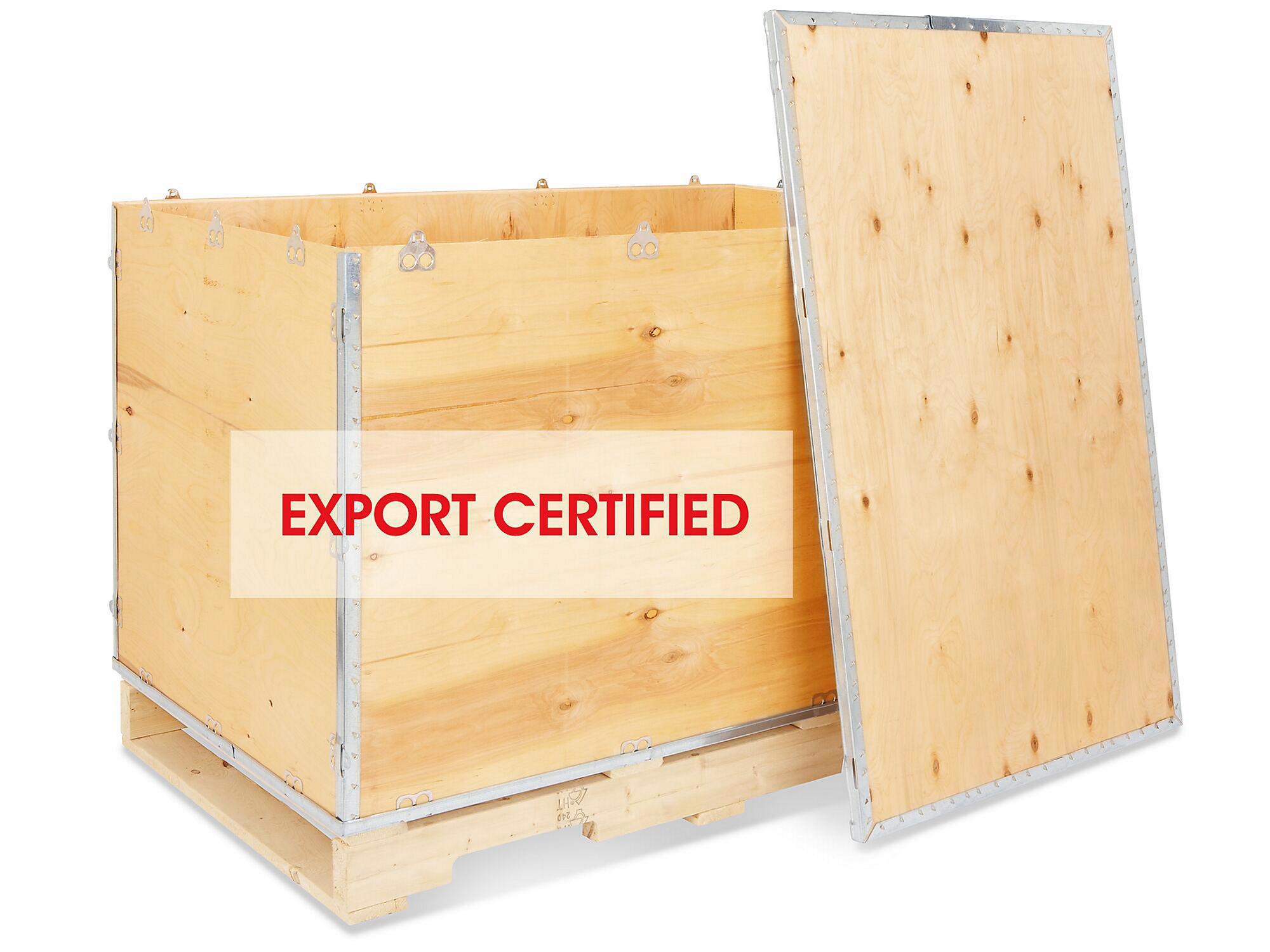 Wood Crate - 48 x 30 x 35