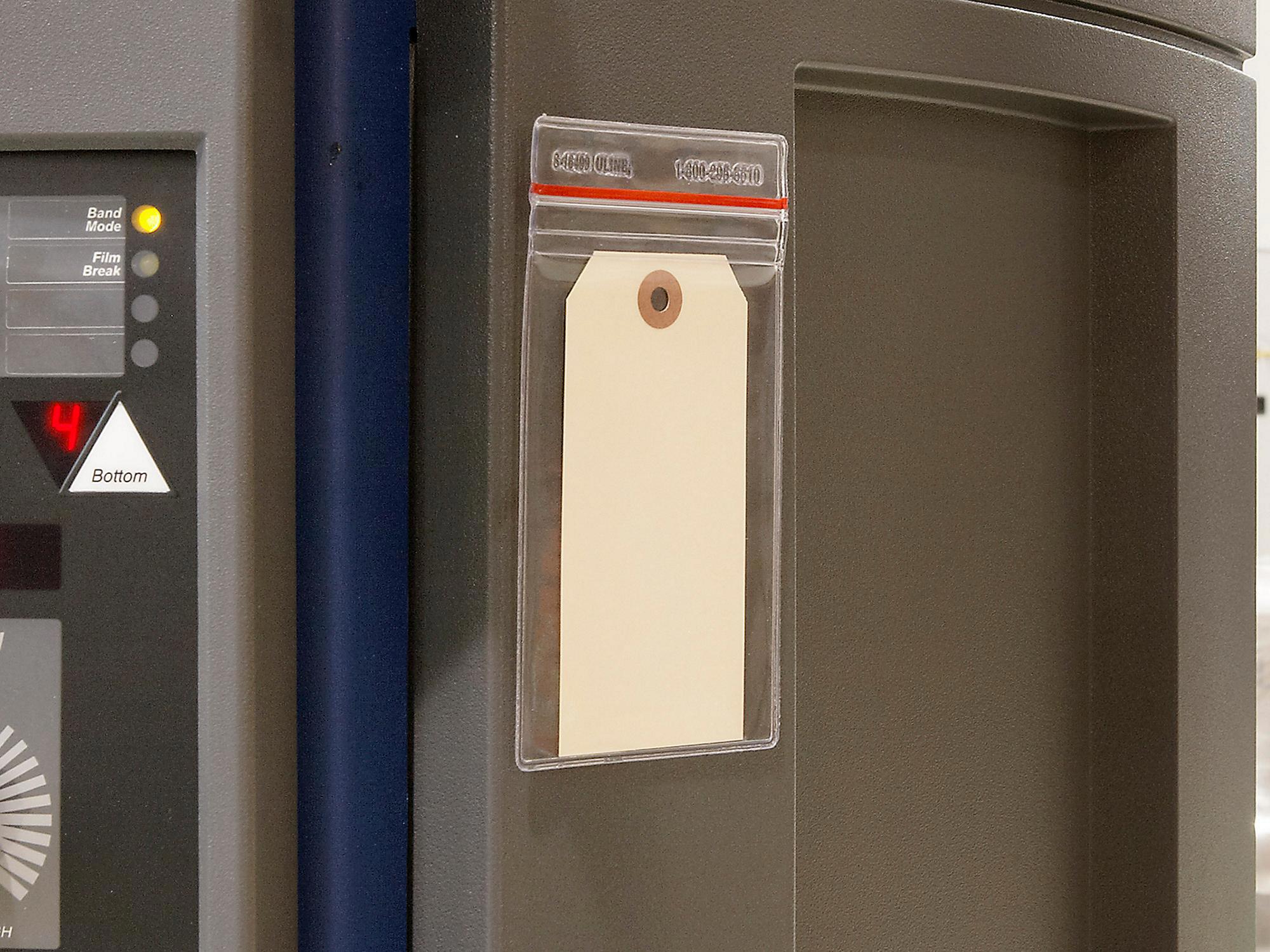 Reclosable Press-On Vinyl Envelopes - 3