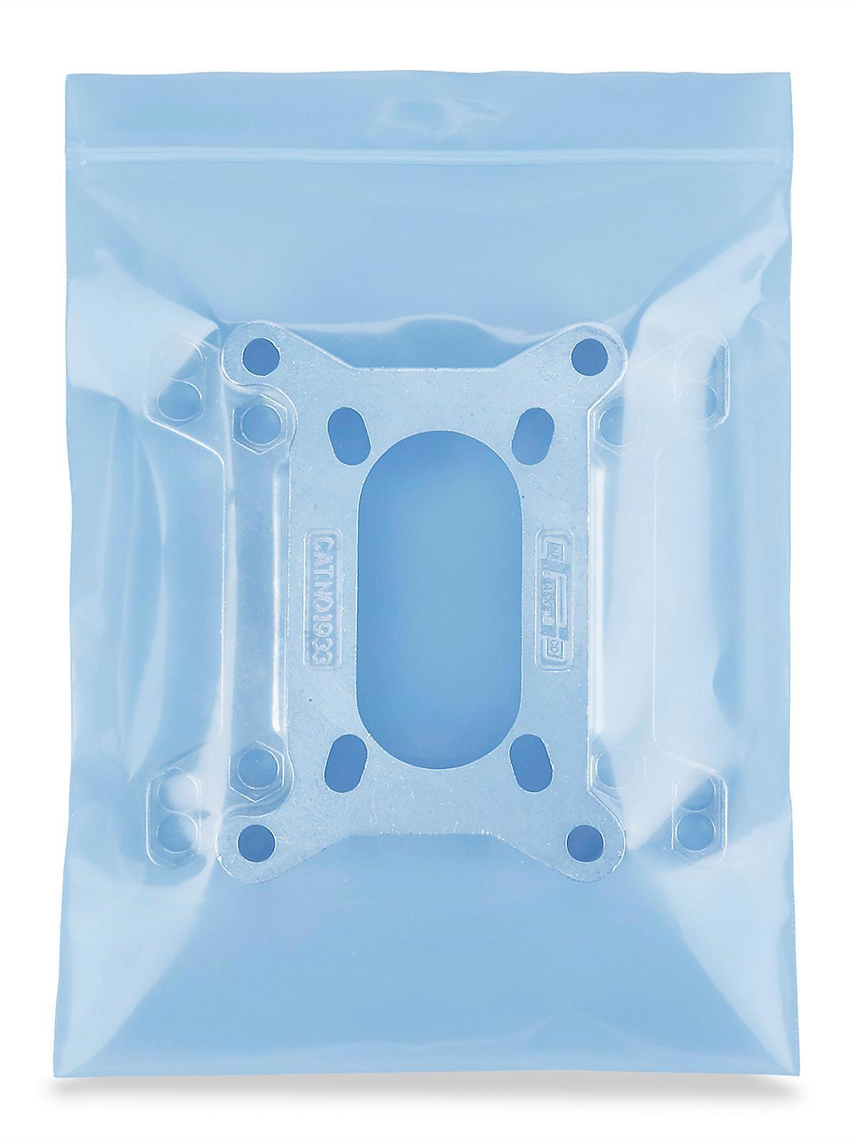 VCI Reclosable Poly Bags - 4 Mil, 8 x 10