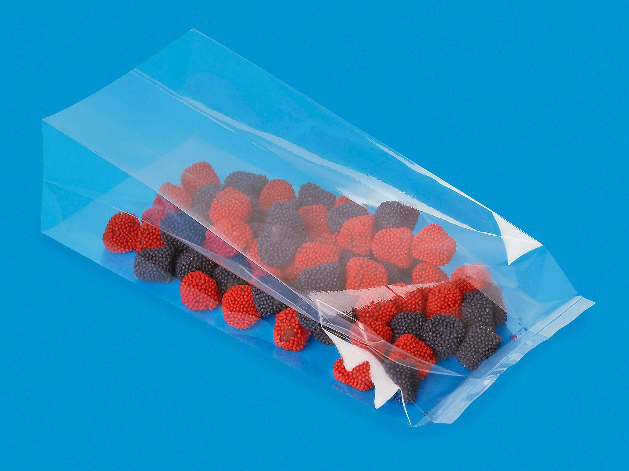 Gusseted Polypropylene Bags - 1.5 Mil, 3