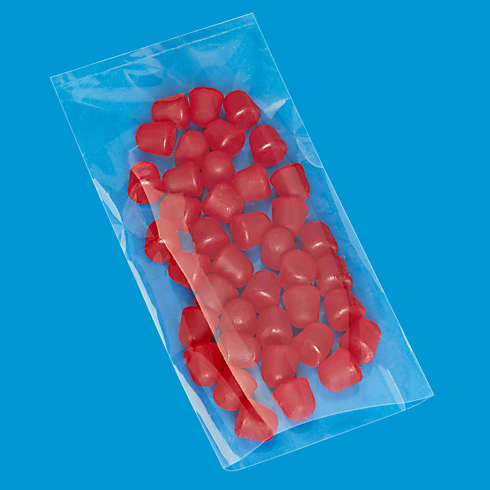 Flat Polypropylene Bags - 1.5 Mil, 4 x 8