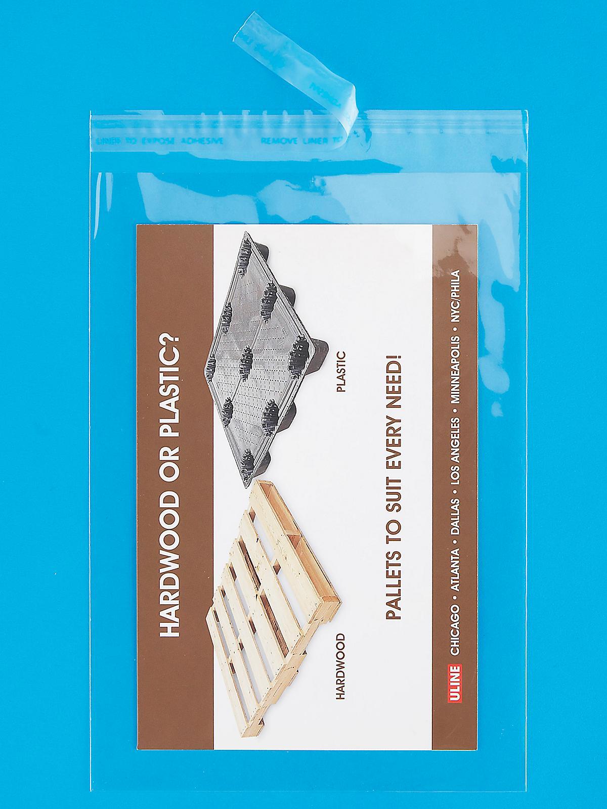 Crystal Clear Resealable Polypropylene B