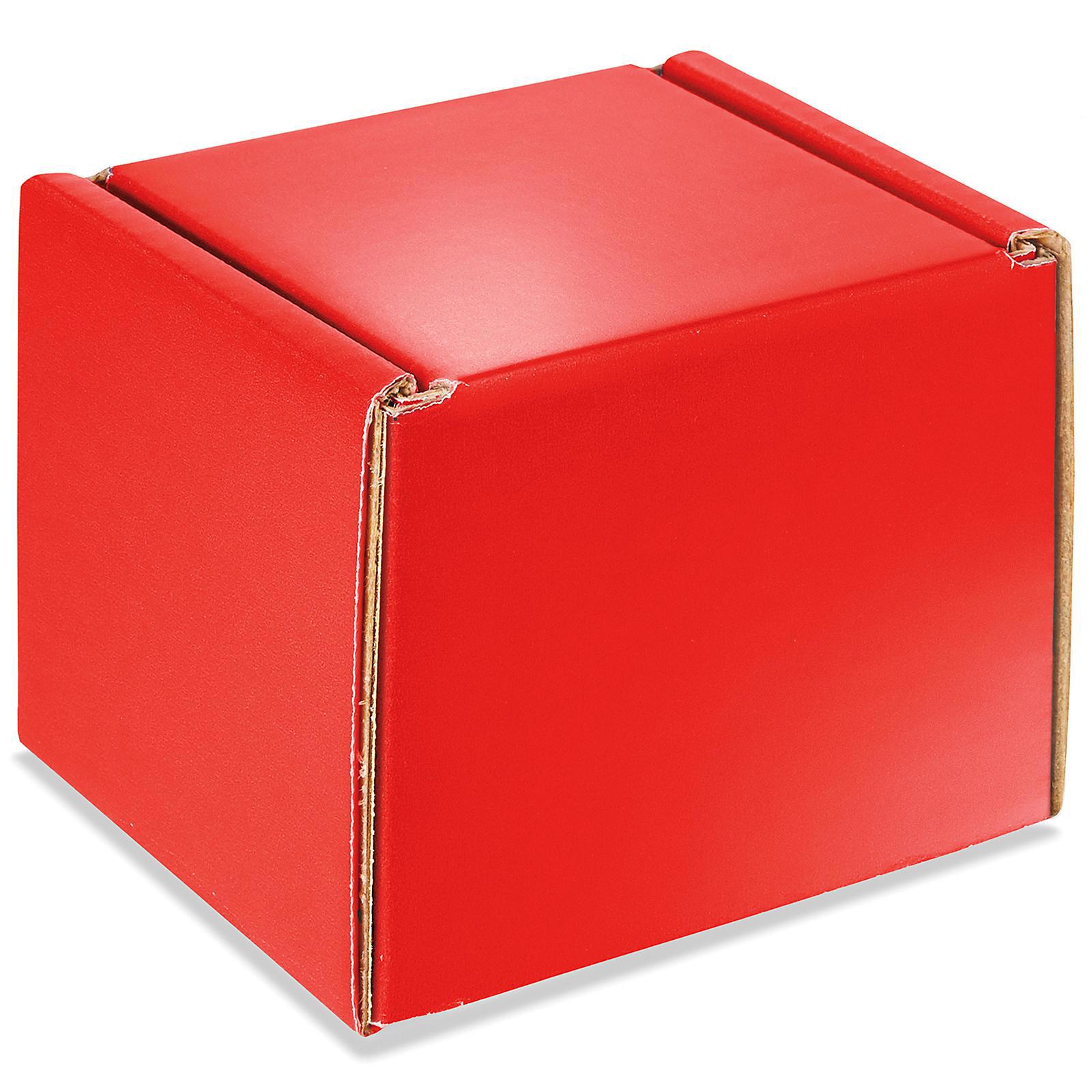 Colored Mailers - 4 x 4 x 4