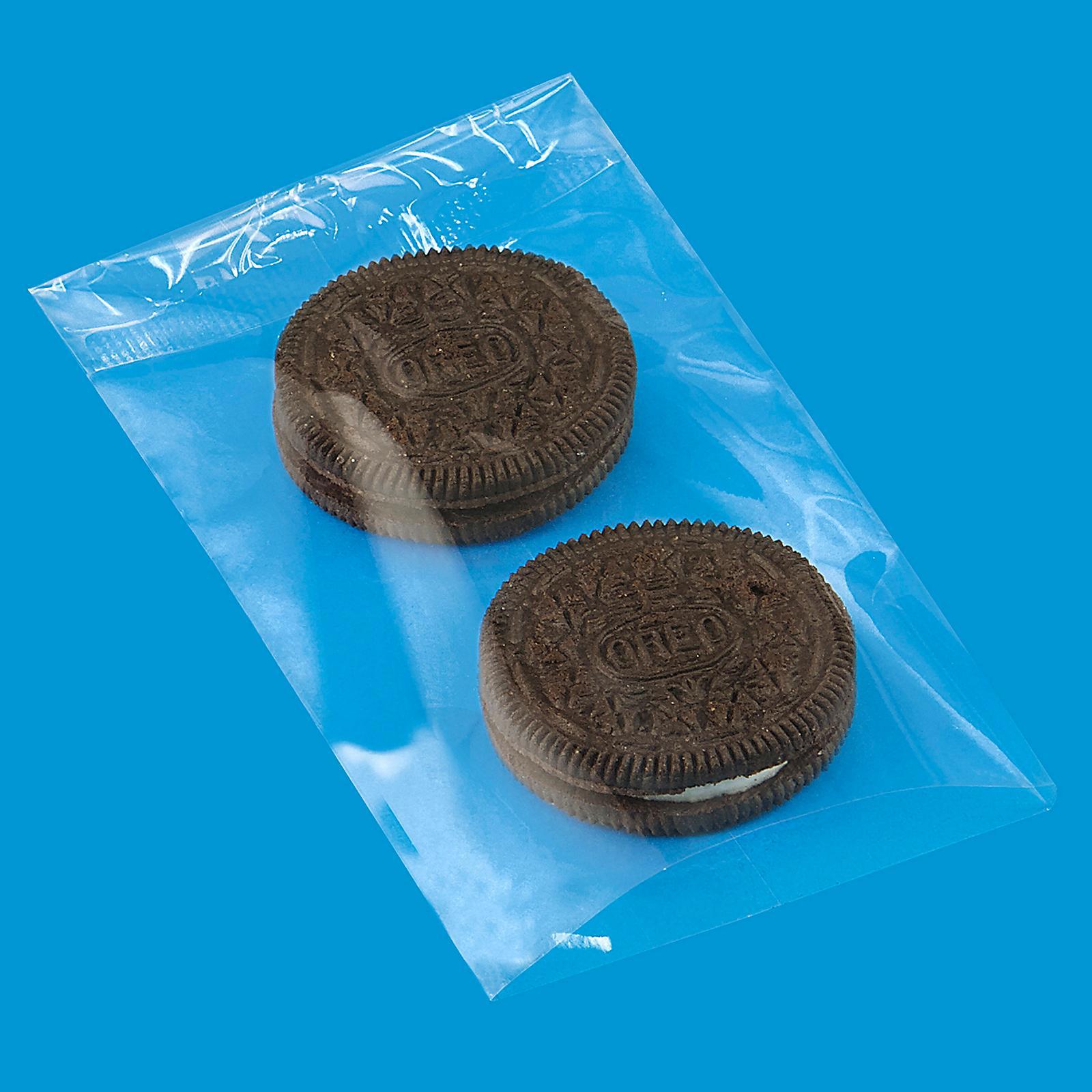 Flat Cellophane Bags - 3 x 5 1 2