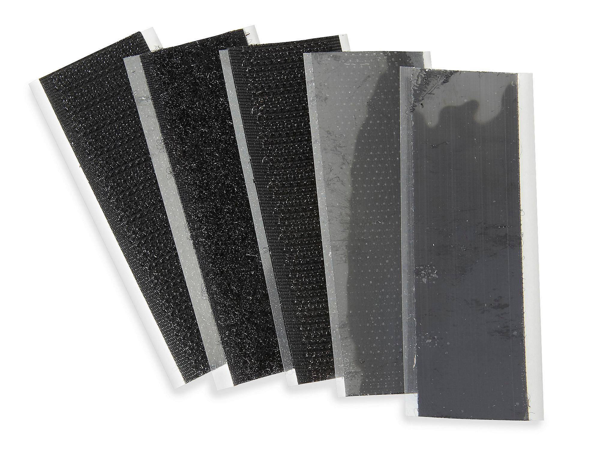 Uline Hook and Loop Precut Strips - 1 x