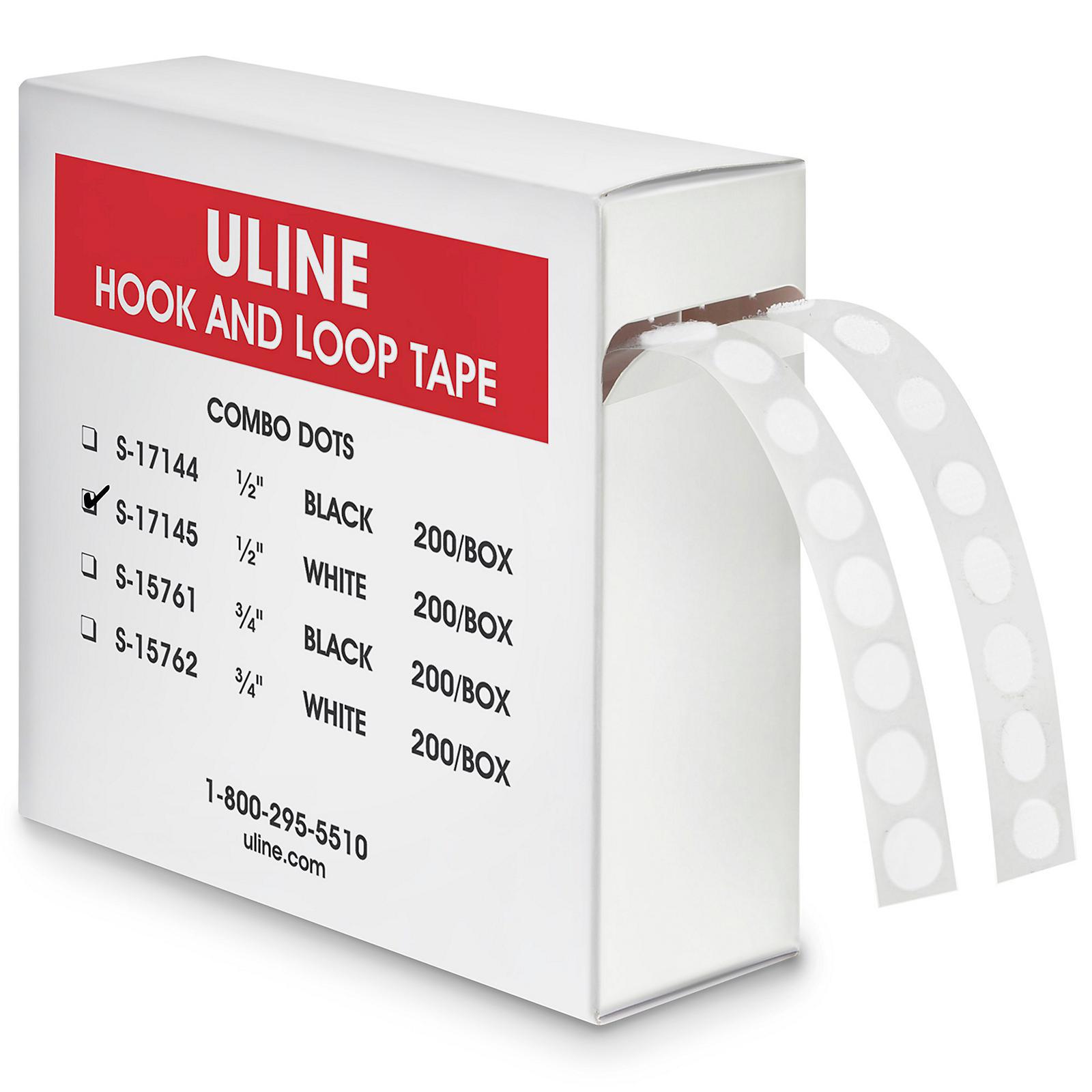 Uline Hook and Loop Dots Combo Pack - 1