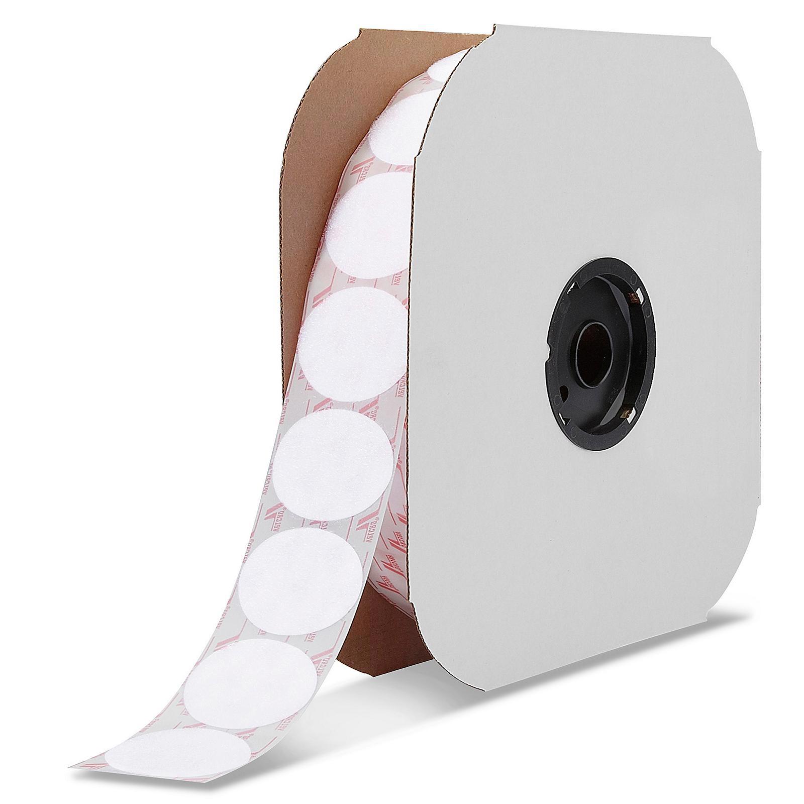 Velcro Brand Tape Dots - Loop, White, 1