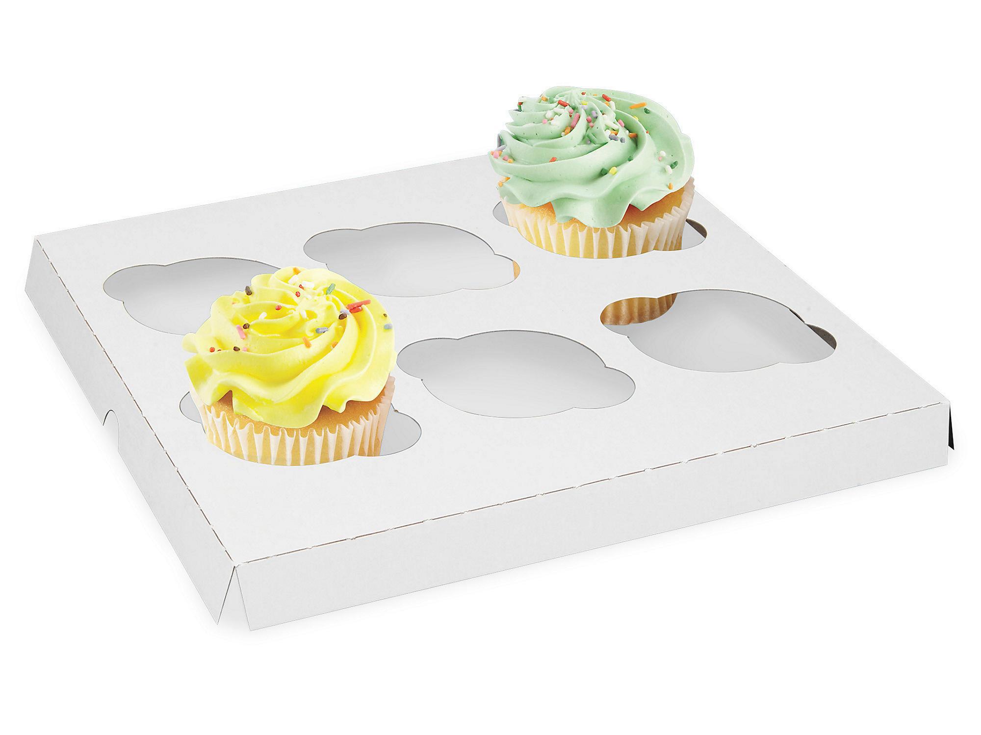 Six Cupcake Insert - 9 7 8 x 9 7 8 x 7 8