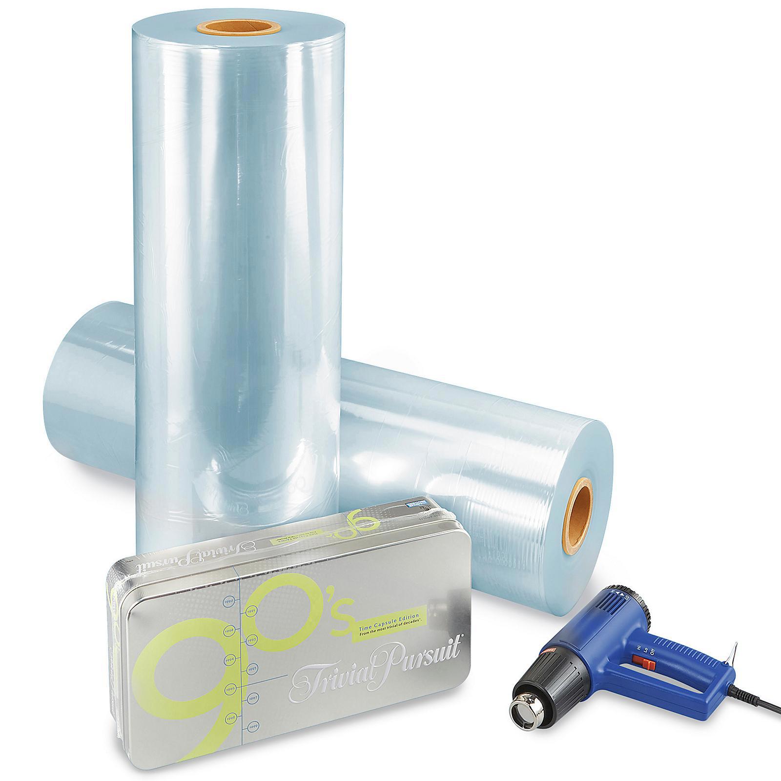 Uline PVC Shrink Film Roll - 75 gauge, 3