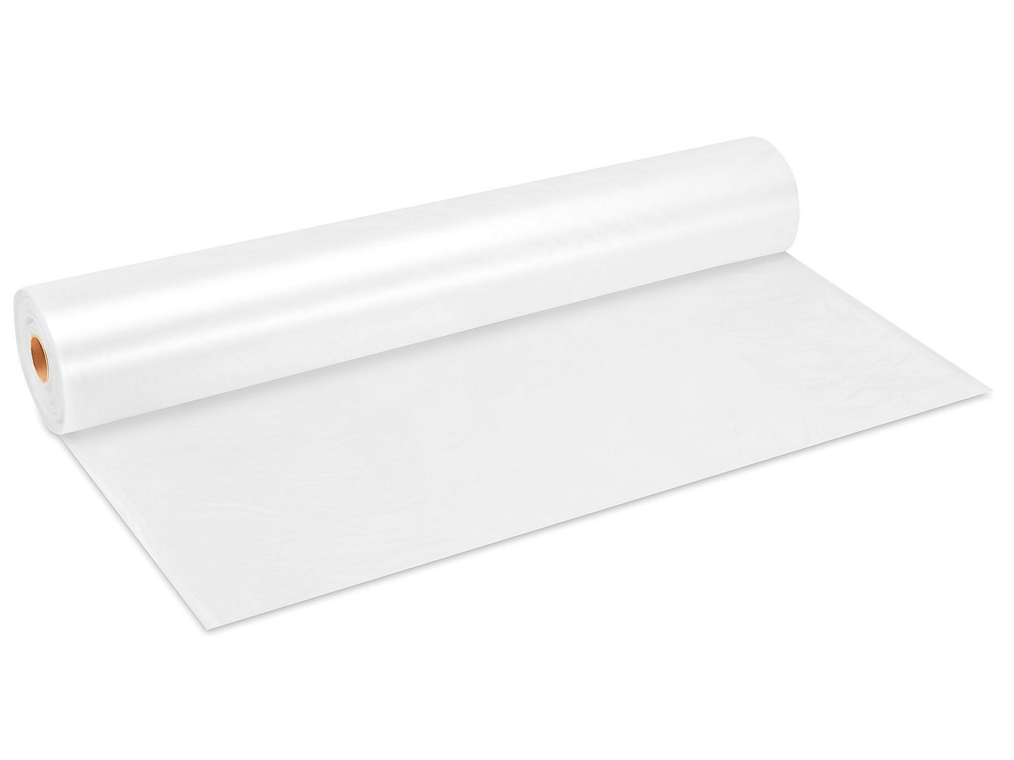 Clear Poly Sheeting - 6 Mil, 32' x 100'.