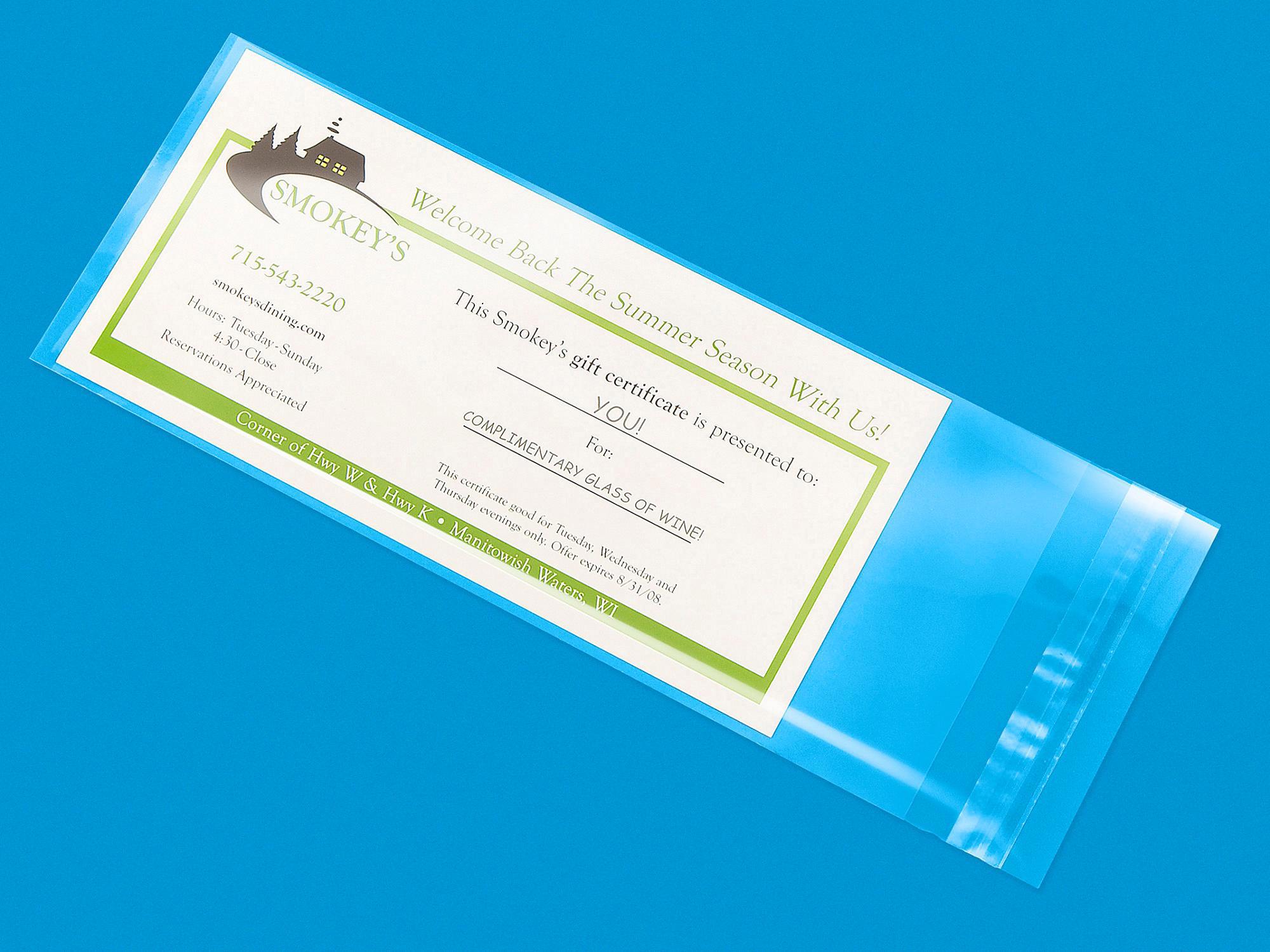 Resealable Polypropylene Bags - 1.5 Mil,