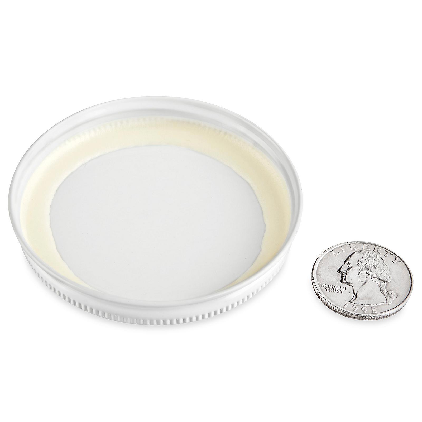 Steel Caps - 70 400, White. Sold in mult