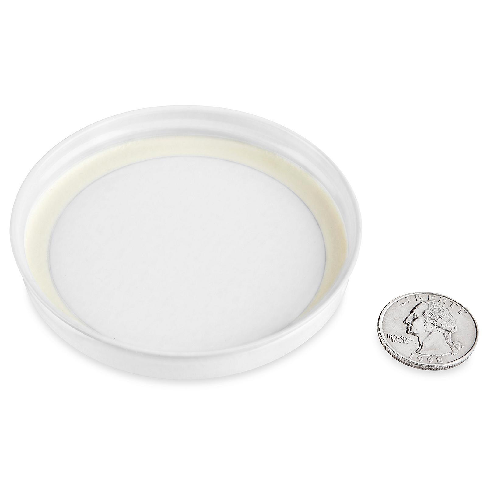 Steel Caps - 83 400, White. Sold in mult