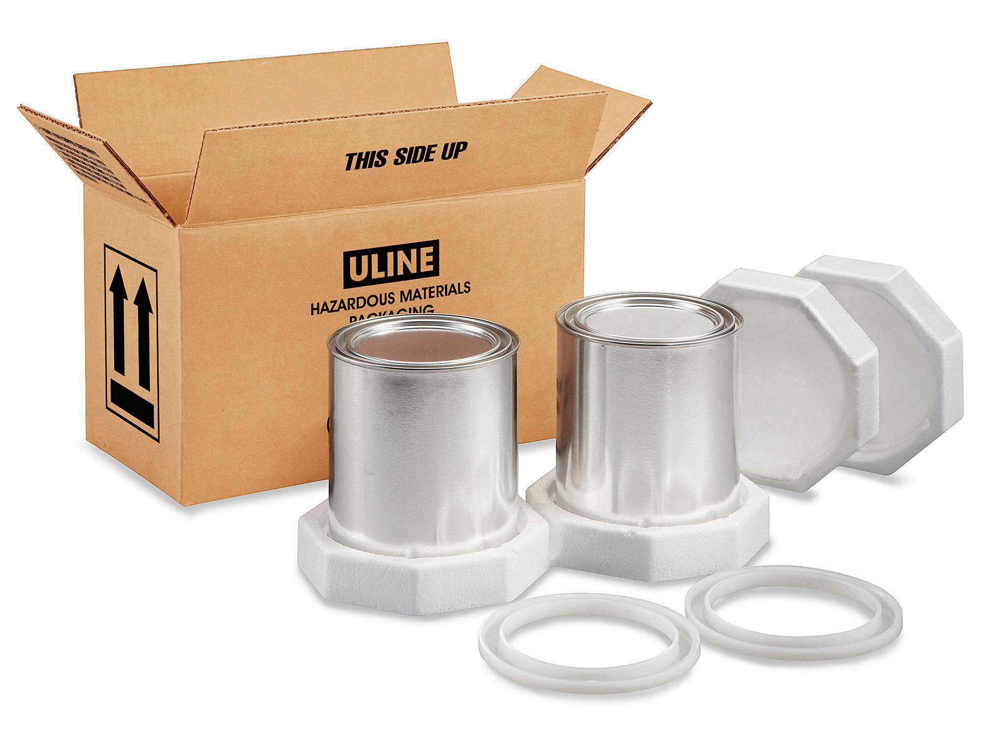 2 x 1 Quart Foam Shipper Kit