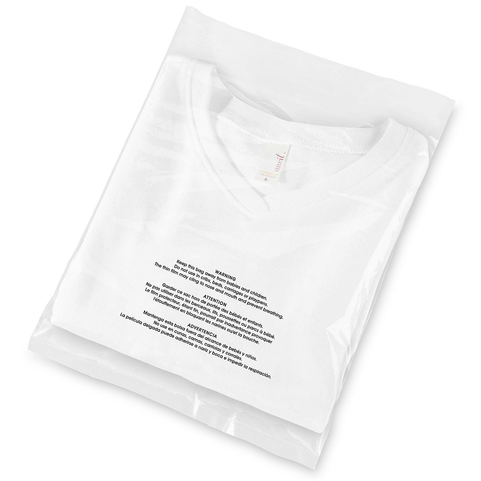 Open End Suffocation Warning Bags - 1 Mi