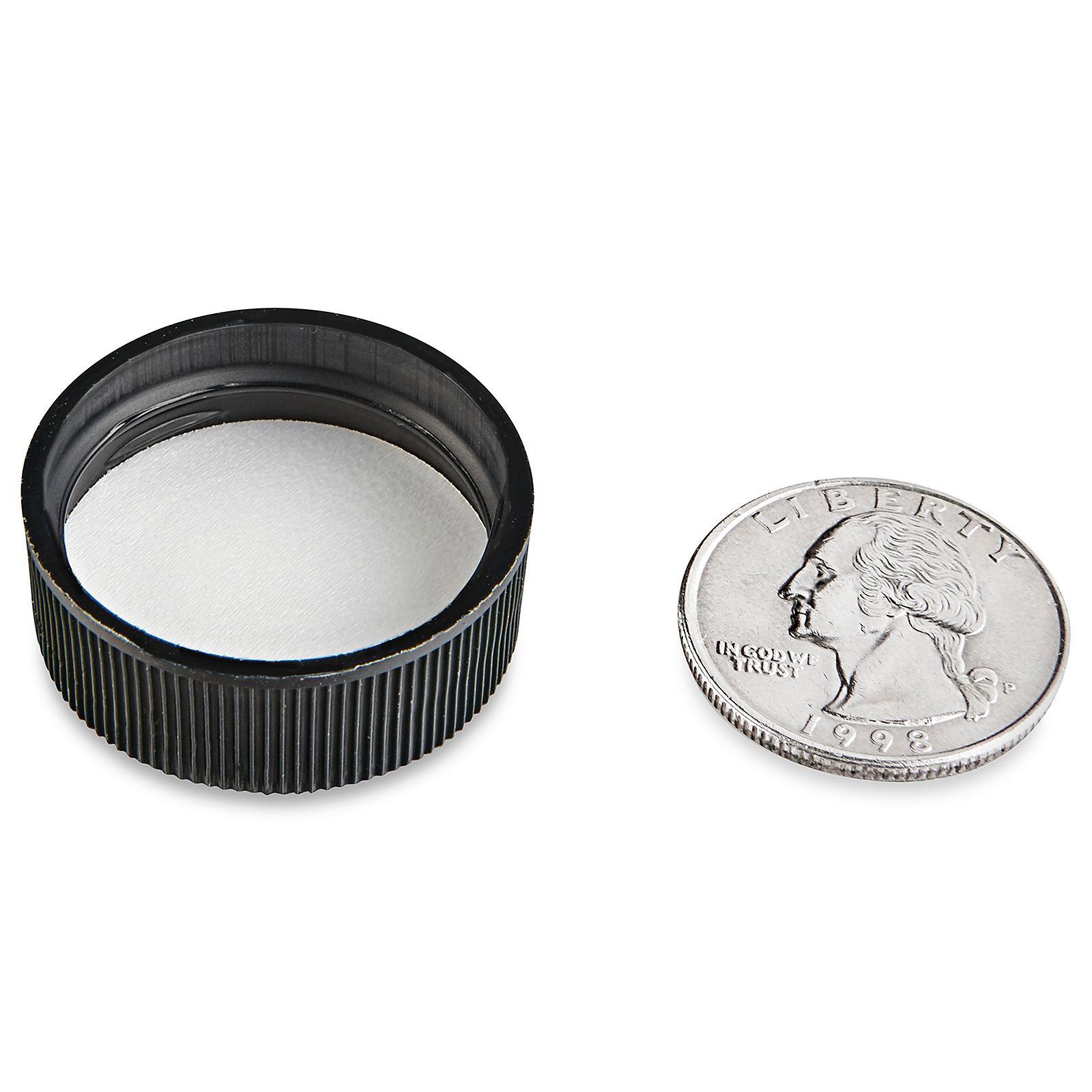 Polypropylene Caps - 28 400, Black. Sold