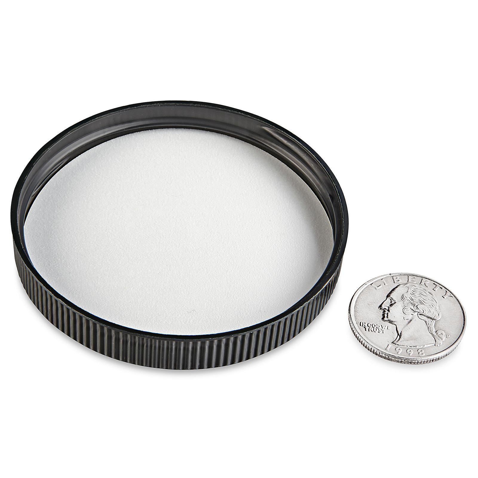 Polypropylene Caps - 70 400, Black. Sold