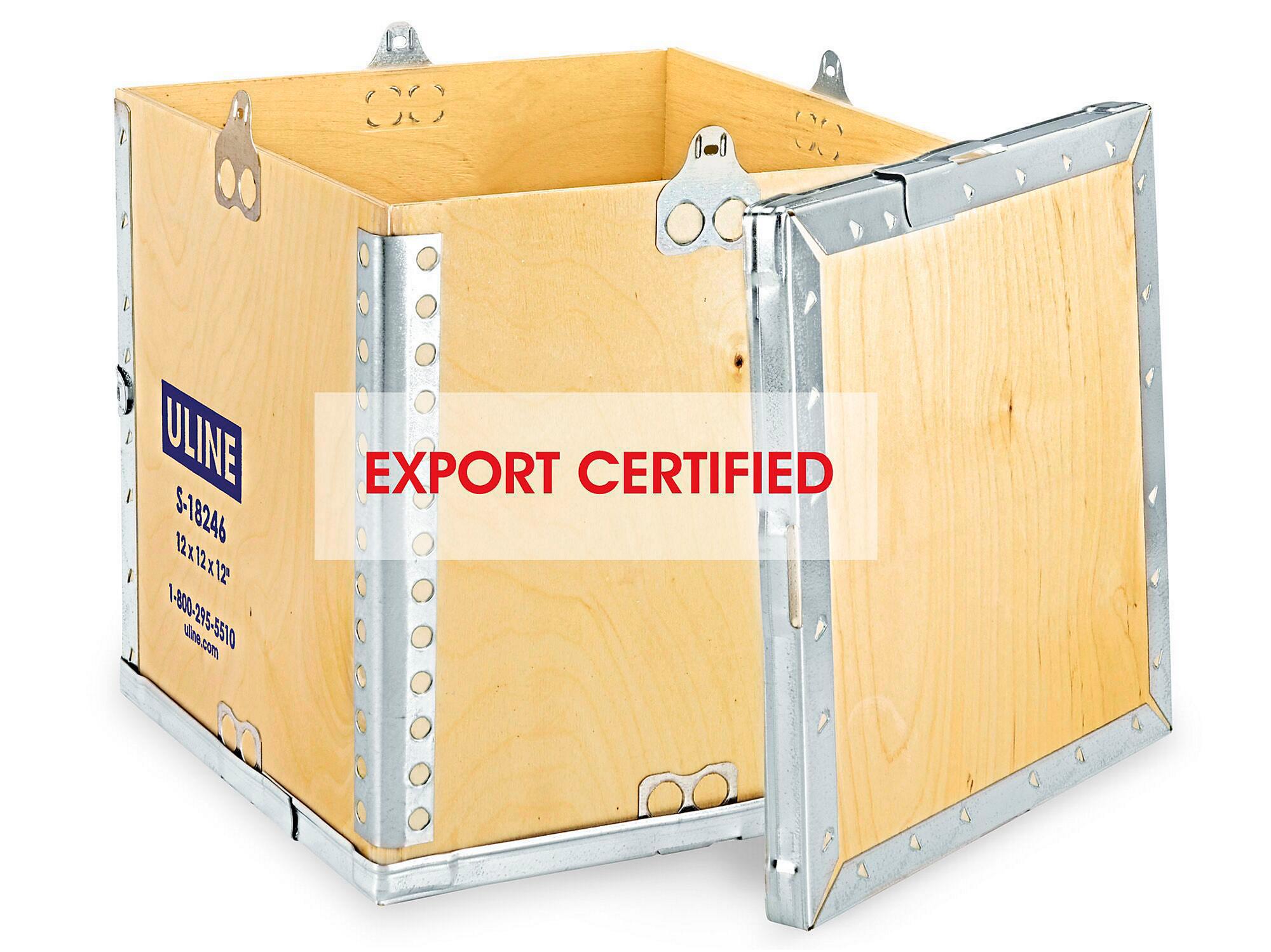 Wood Crate - 12 x 12 x 12