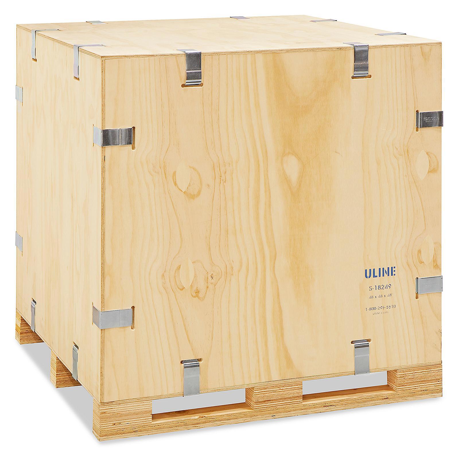 Heavy Duty Wood Crate - 48 x 48 x 48