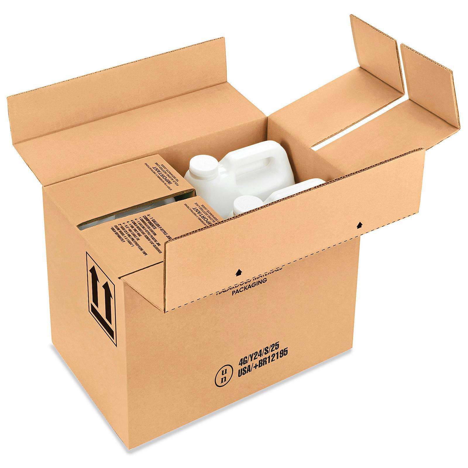 4 x 1 Gallon F-Style Jug Shippers