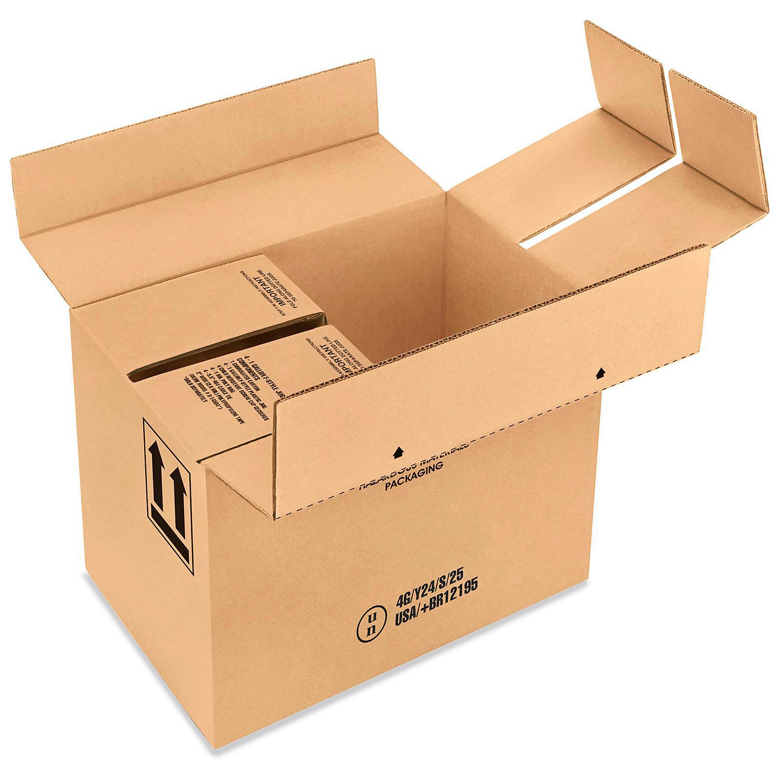 4 x 1 Gallon F-Style Jug Shippers - No J