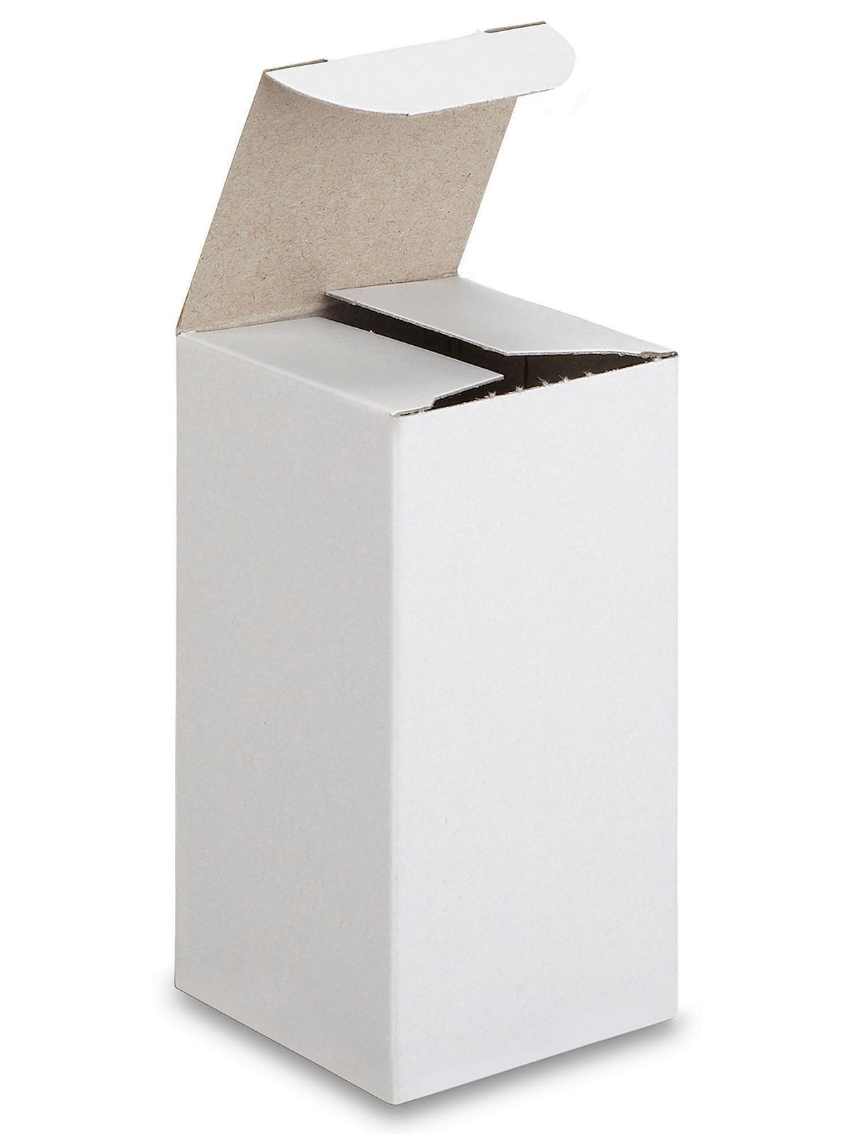 Reverse Tuck Cartons - White, 2 x 2 x 4