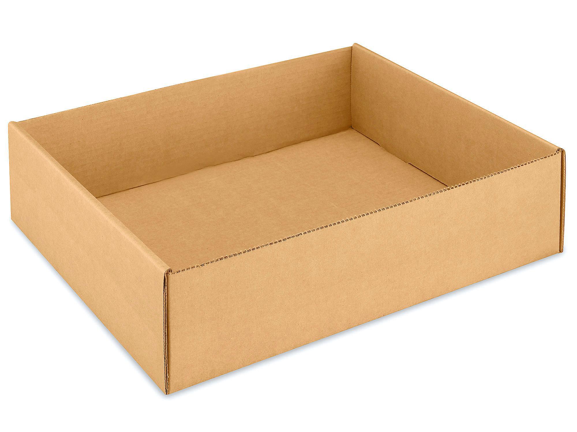 Corrugated Trays - Kraft, 15 x 12 x 4