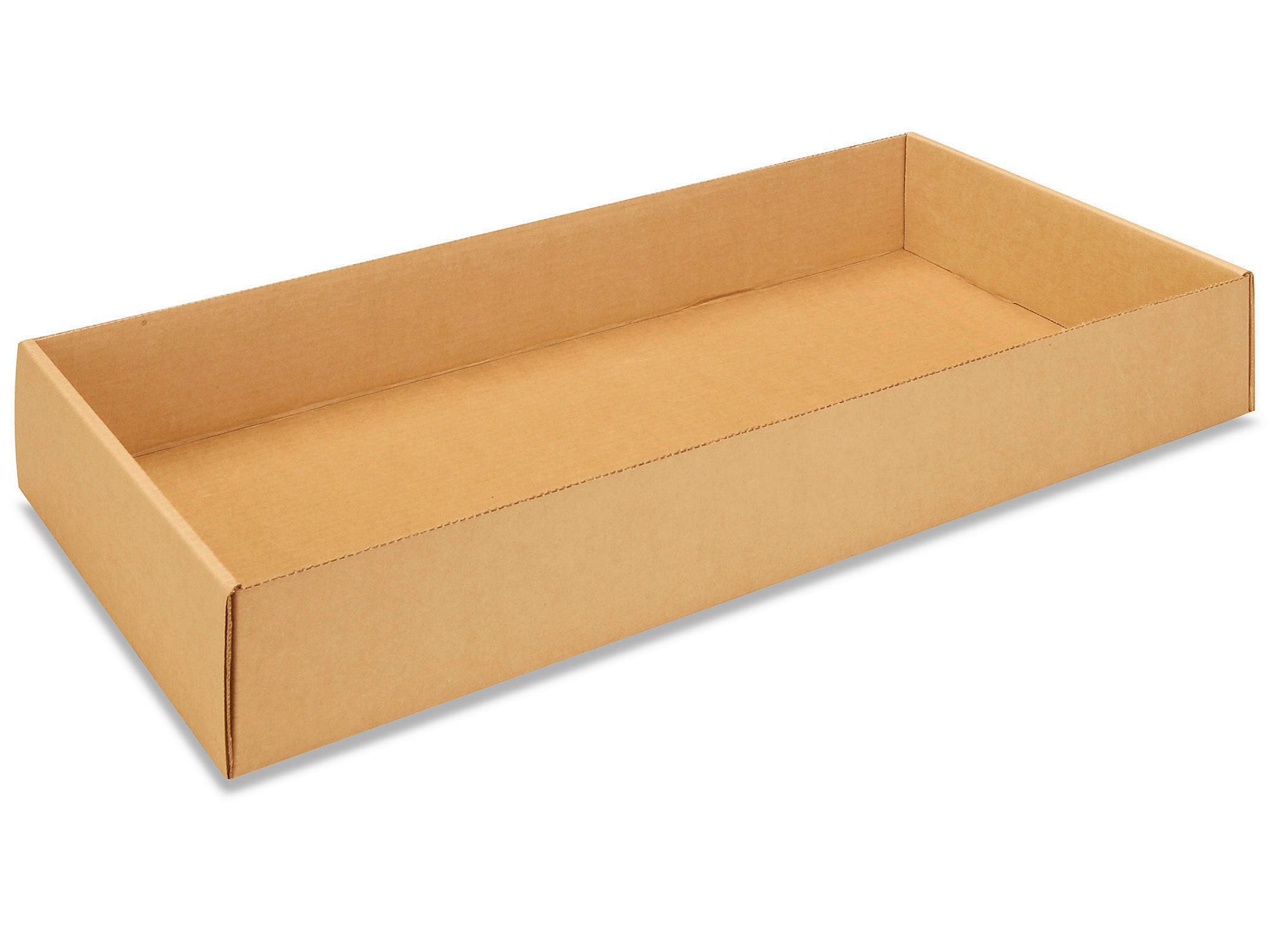 Corrugated Trays - Kraft, 24 x 12 x 4