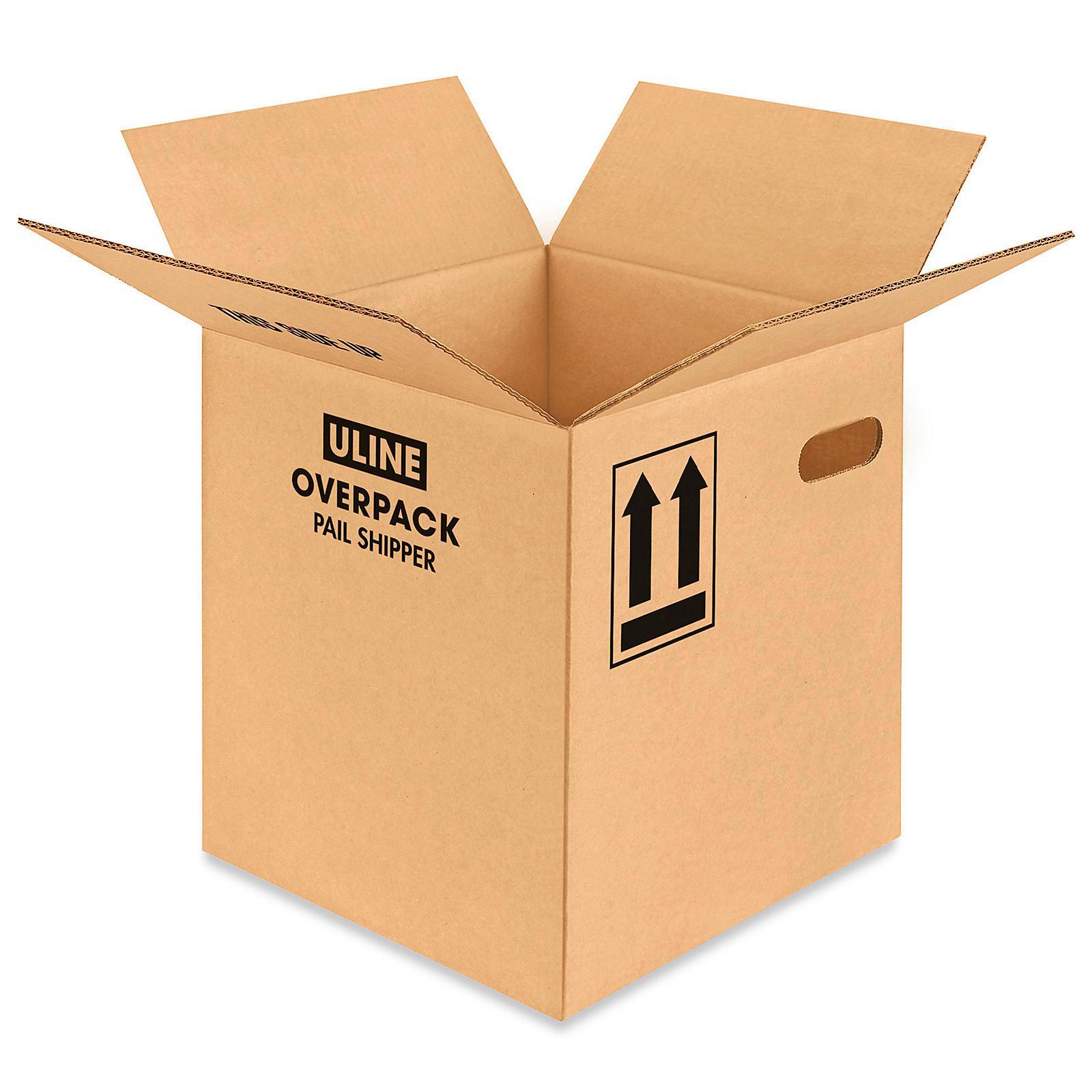 5 Gallon Pail Overpack Boxes with Hand H