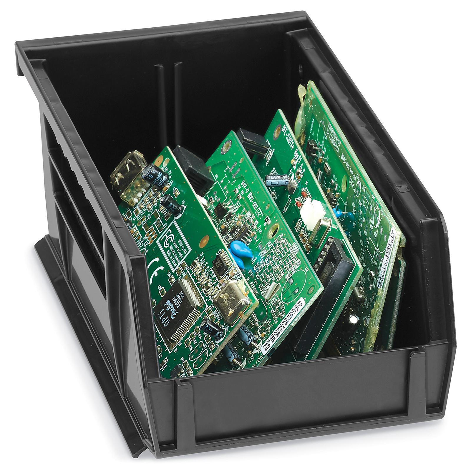 Plastic Conductive Stackable Bins - 7 1