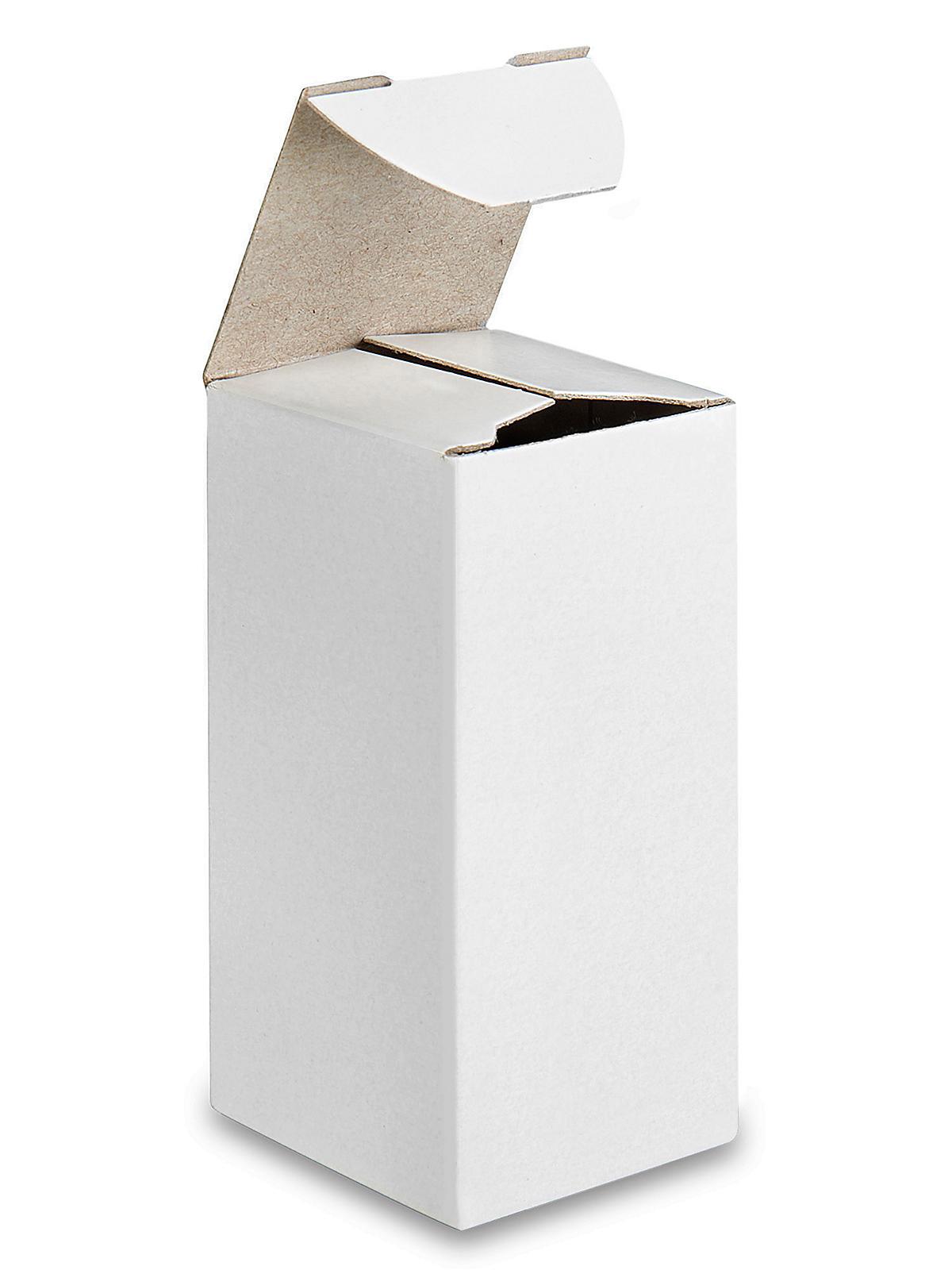 Reverse Tuck Cartons - White, 1 1 2 x 1