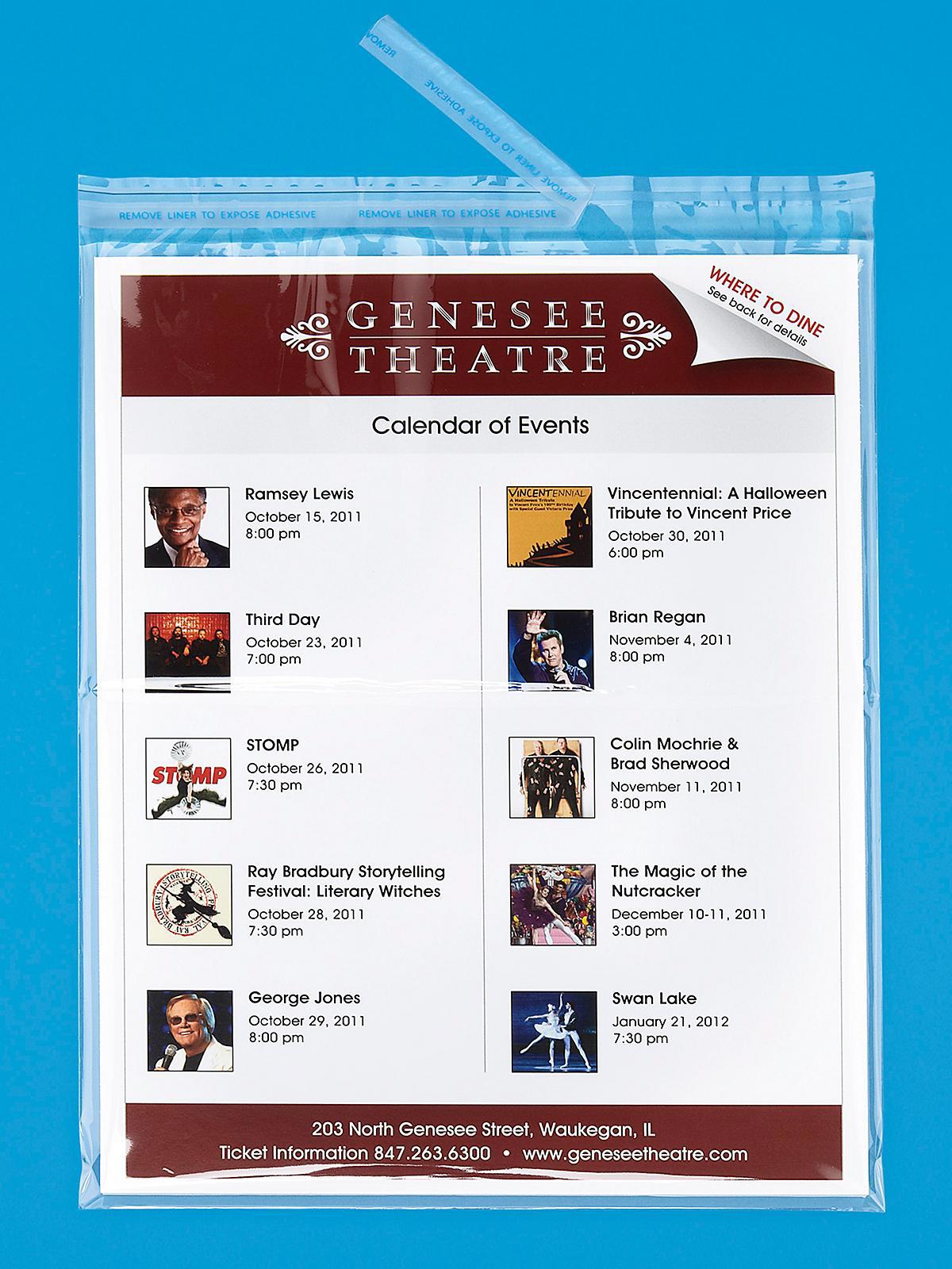 Crystal Clear Resealable Polypropylene B