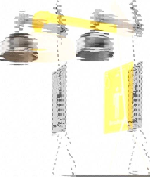 Plumbed Drench Showers; Mount Type: Horizontal ; Pipe Material: Galvanized Steel ; Head Material: Plastic ; Head Diameter: 78.7 ; Maximum Flow Rate: 22.0 ; Overall Height: 25.5; 648