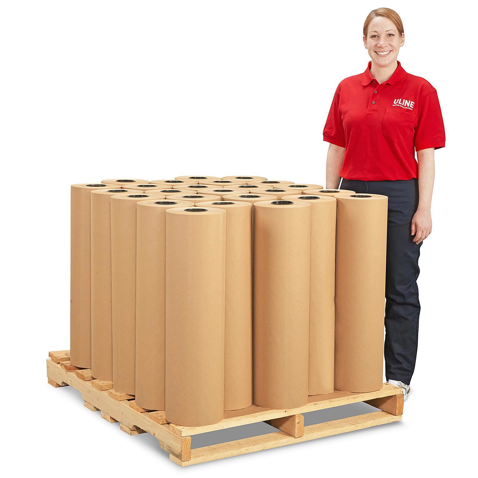 50 lb Kraft Paper Roll Skid Lot - 30