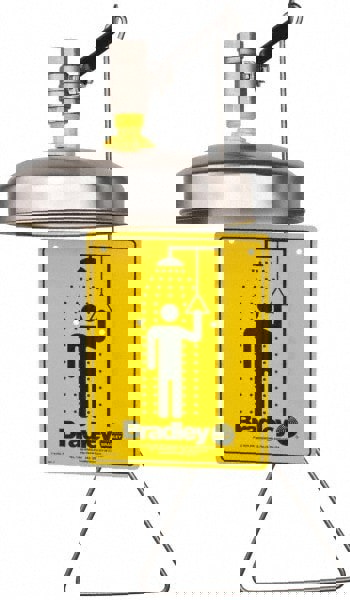 Plumbed Drench Showers; Mount Type: Vertical ; Maximum Flow Rate: 22.0 ; Standards: ANSI Z358.1