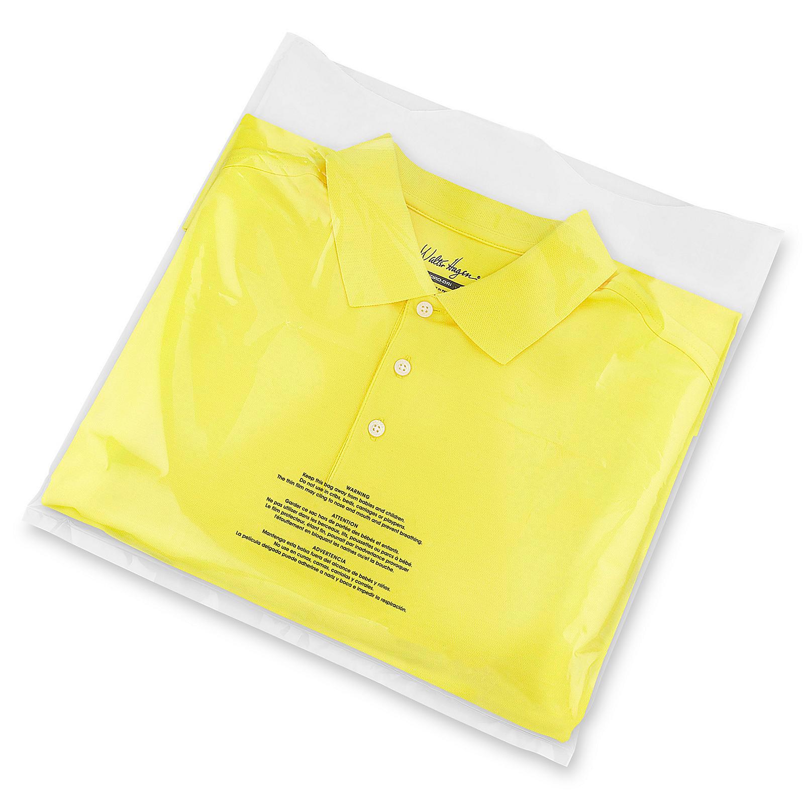 Open End Suffocation Warning Bags - 2 Mi