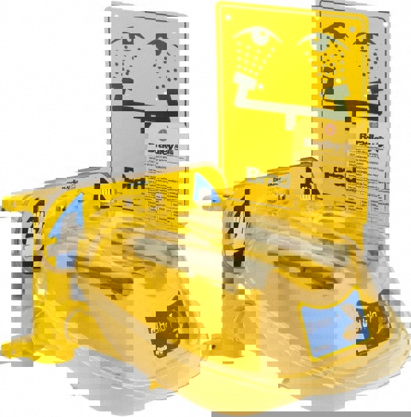 Wall Mount, Plastic Bowl, Eye & Face Wash Station