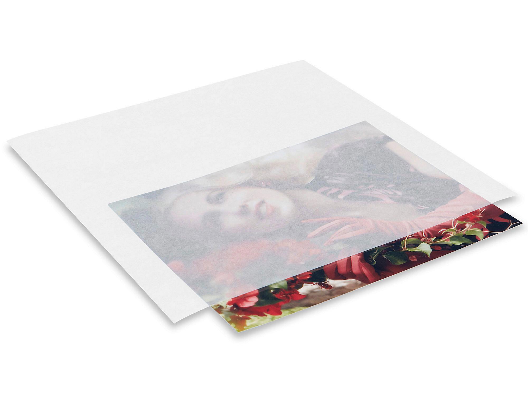 Glassine Paper Sheets - 12 x 12