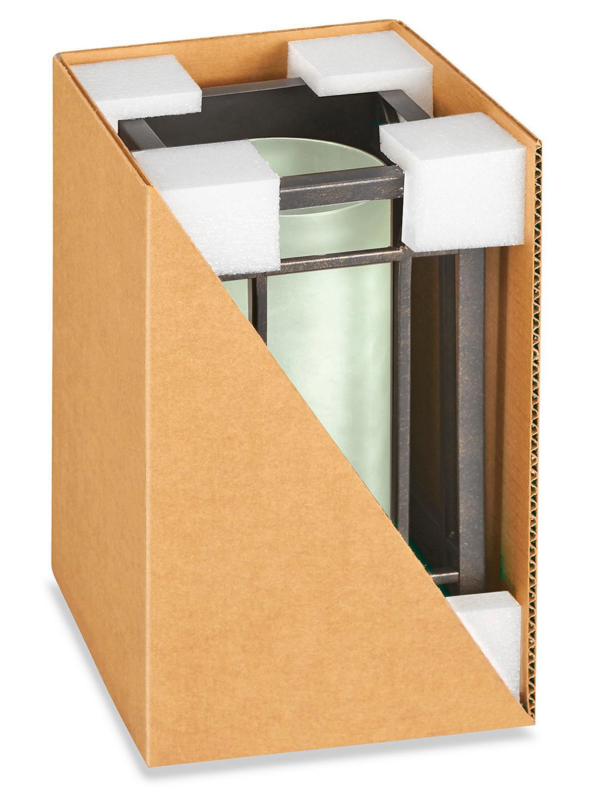 Plank Foam with Adhesive - Perfed, White